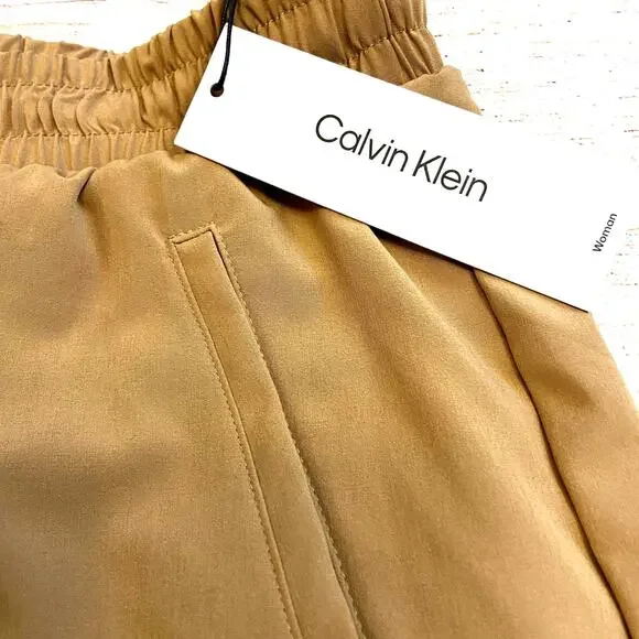 Calvin Klein Ankle pants Brown NWT 2X - Picture 2 of 4
